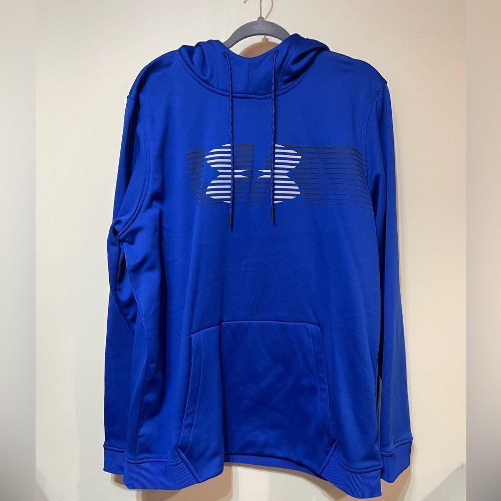 Under Armour Men’s Hoodie Loose Fit Blue NWOT
